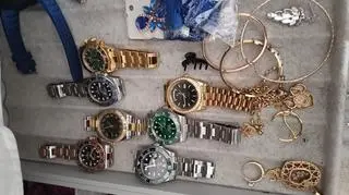 W trakcie zatrzymania udało się znaleźć cenne przedmioty