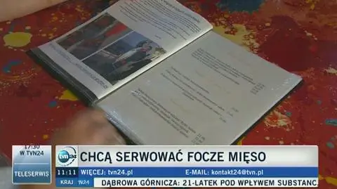 Restaurator chce serwować mięso z foki