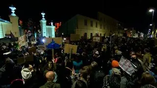 Protest w Warszawie
