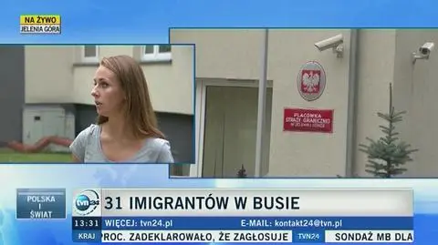 W busie jechało 31 nielegalnych imigrantów