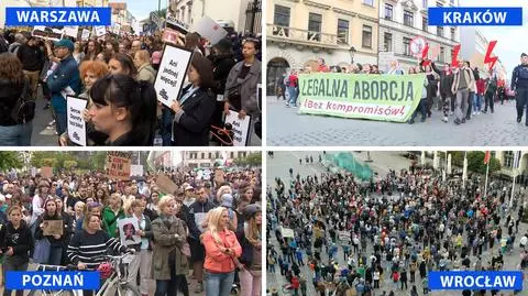 "Stop killing us". Protests in Polish cities against severe anti-abortion law