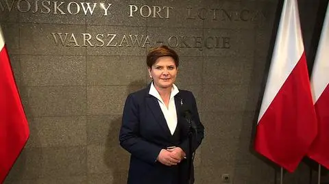 Szydło przed wylotem do Strasburga: powiem, że Polska jest wspaniałym krajem