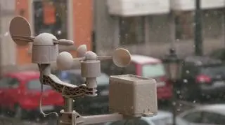 Pierwszy śnieg nad Wrocławiem