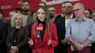 Konferencja prasowa Nowej Lewicy 