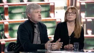 Doktor Jarosław Kuisz i profesor Ewa Marciniak