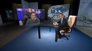 Ewa Kopacz w "Tak jest" na antenie TVN24