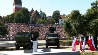 Defilada na Wisłostradzie