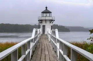 Latarnia Doubling Point Lighthouse w stanie Maine