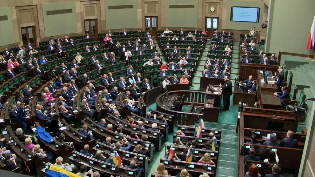 Rusłan Stefanczuk przemawiał w Sejmie