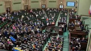 Rusłan Stefanczuk przemawiał w Sejmie