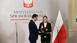 Zuzanna Wiewiórka wyróżniona przez Ministerstwo Sprawiedliwości