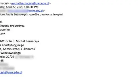 Witek mówi o sfałszowanej ekspertyzie. Ekspert: Jestem zaskoczony tą sytuacją