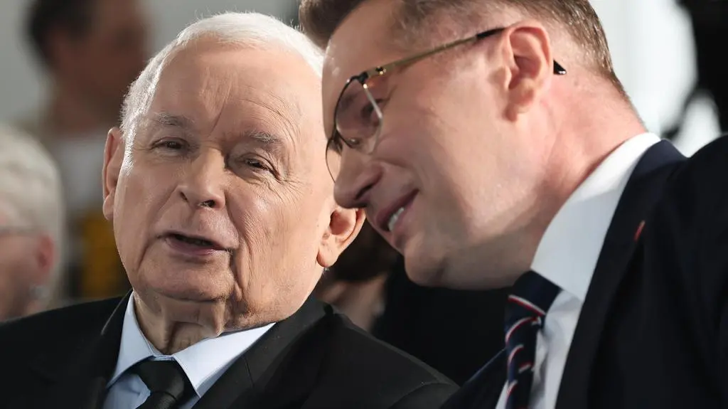 Jarosław Kaczyński i Przemysław Czarnek