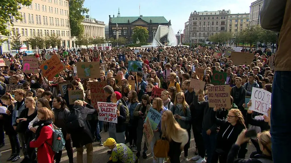 Protest Tysiąca Miast w Poznaniu