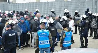 Interwencja policji w Łodzi