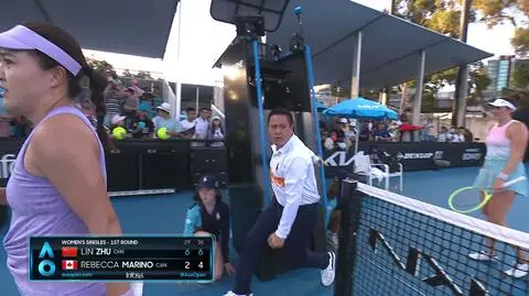 Nietypowe sceny na Australian Open. Sędzia gonił złodzieja
