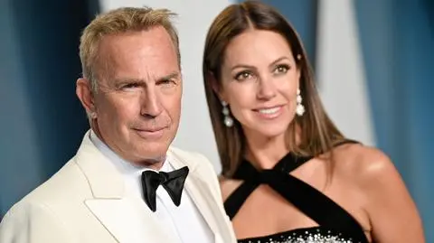 Kevin Costner i Christine Baumgartner
