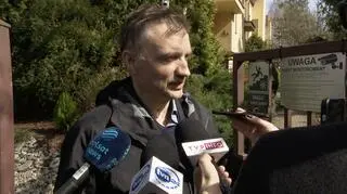Zbigniew Ziobro wyszedł do dziennikarzy