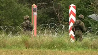 Granica polsko-białoruska (zdjęcie z 29.08.2021)