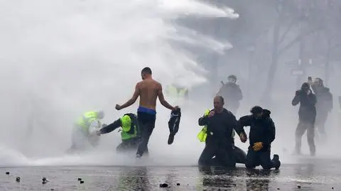 Starcia z policją w Paryżu. Relacja korespondentki TVN24 BiS