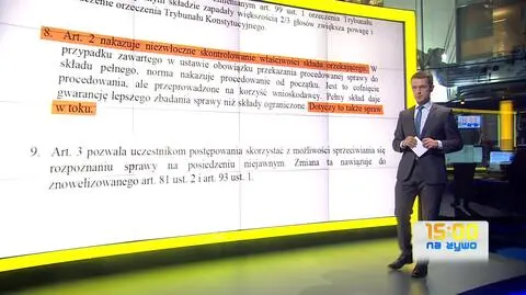 Ustawa o TK autorstwa PiS krok po kroku