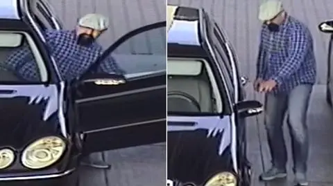 Jest podejrzewany o kradzież paliwa. Policjanci szukają mężczyzny ze zdjęć