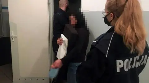 Pijana kobieta została zatrzymana