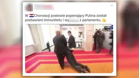 Chorwaccy posłowie wyrzuceni z obrad za popieranie Putina? Powód był inny