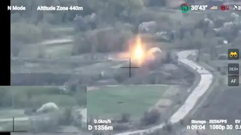 Ukraińskie siły specjalne używają dronów kamikadze zagranicznej produkcji
