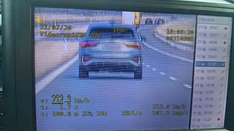 Jechał 212 kilometrów na godzinę po S3