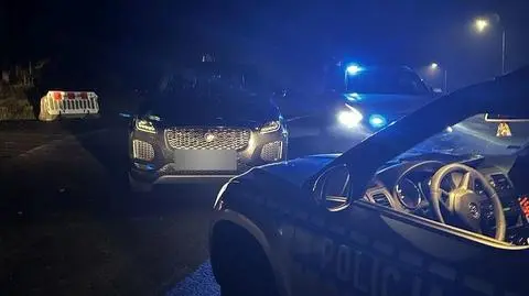 Jechał Jaguarem bez świateł