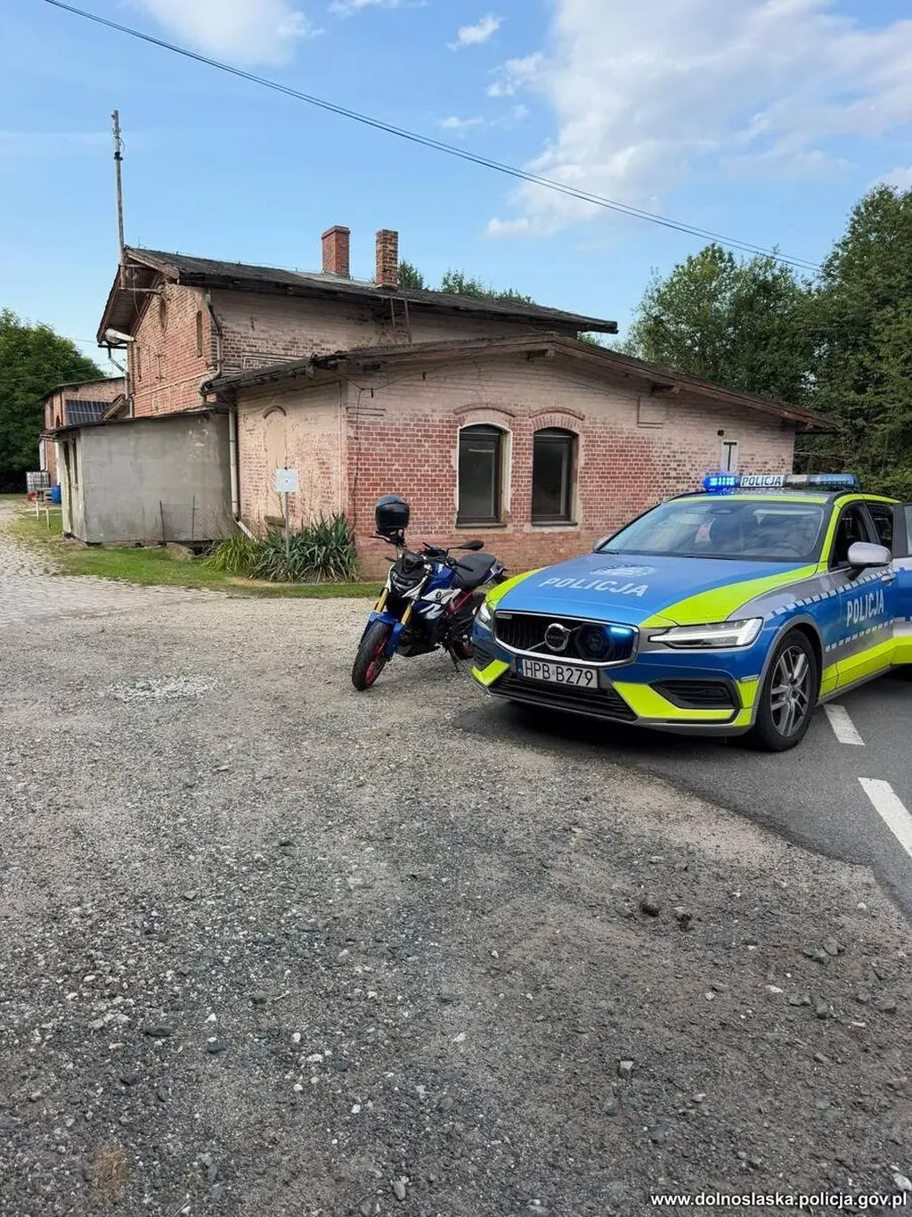 Jechał kradzionym motocyklem