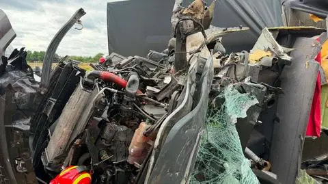 jedna osoba trafiła do szpitala