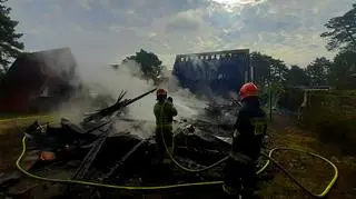 Wybuch gazu w ośrodku wypoczynkowym w Rowach