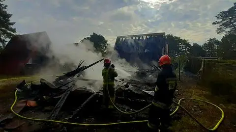 Wybuch gazu w ośrodku wypoczynkowym w Rowach