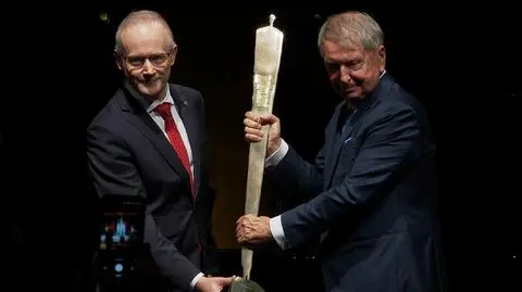 Jerzy Starak Odbiera nagrodę Sume Superbiam