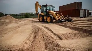 Plaża znajduje się w sąsiedztwie KontenerArtu