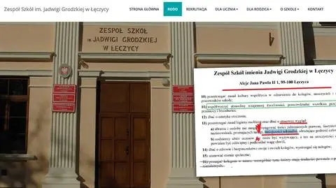 Uczniowie z zakazem noszenia ubrań promujących mniejszości seksualne
