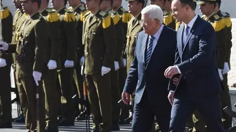 Prezydent Duda z wizytą na Zachodnim Brzegu