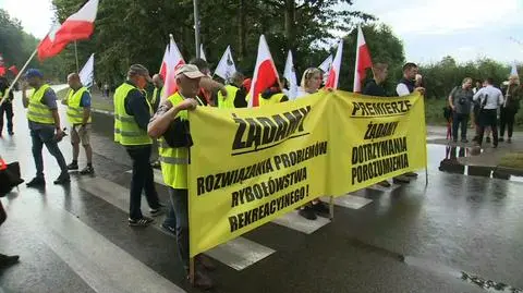 Blokowali drogę na Hel, armatorów wsparli rolnicy