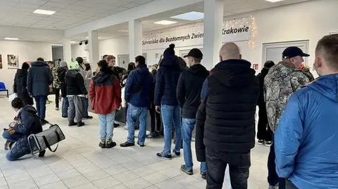 Kolejka osób chętnych do adopcji
