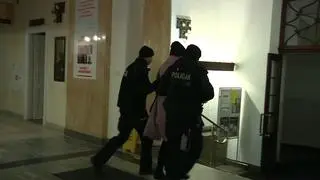 W gabinecie policja zastała 33 osoby 
