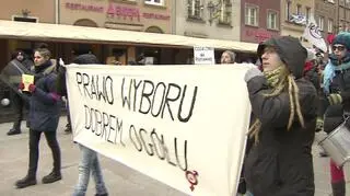 Manifestacja przeszła ulicami Gdańska