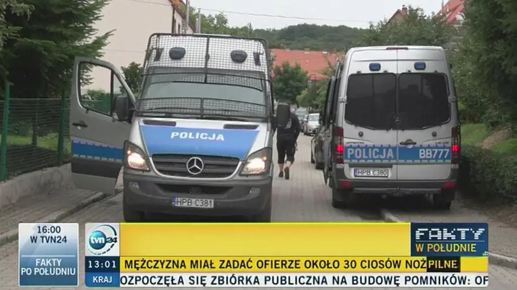 Obława na podejrzanego o zabójstwo