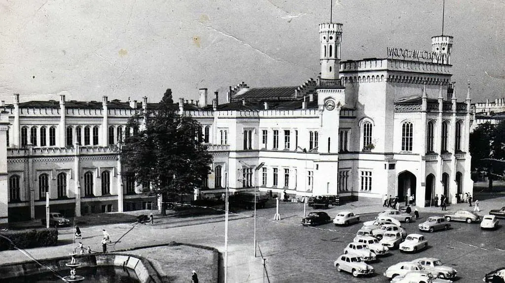 Dworzec na początku lat 60