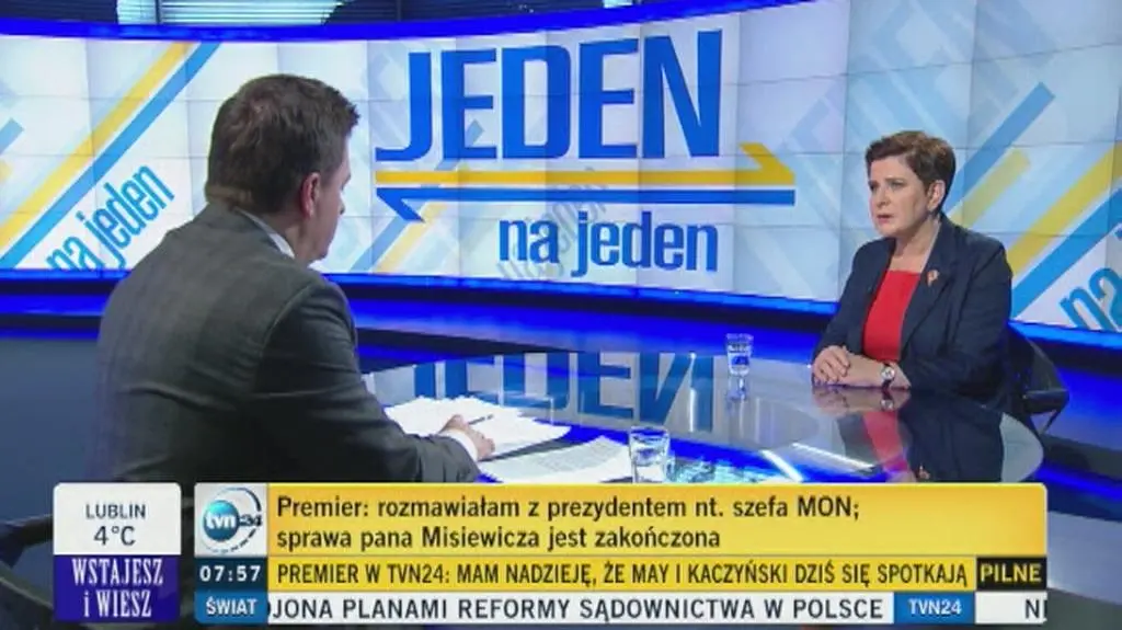 Beata Szydło: Wymiana kadr w wojsku nie jest niczym nadzwyczajnym