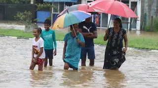 Powodzie na Sri Lance 