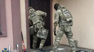 Funkcjonariusze SBU w akcji 