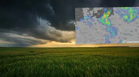 Miejscami pełnia słońca, w innych regionach gwałtowne zjawiska