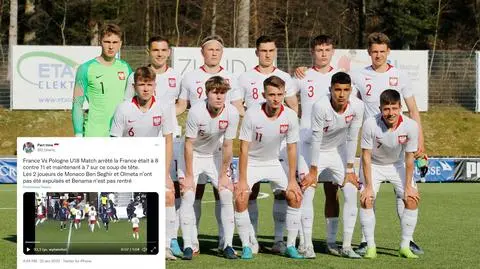 Brutalny rywal młodzieżówki. Nawał czerwonych kartek i mecz skończony przed czasem